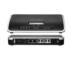 تصویر مرکز تلفن تحت شبکه گرنداستریم مدل UCM6202، دستگاه IP-PBX برای مدیریت تماس‌های تلفنی داخلی و خارجی سازمان‌ها.