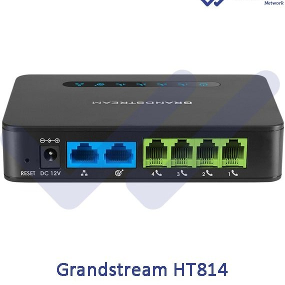 تصویر از گیت وی چهار پورت گرنداستریم مدل HT814-4FXS