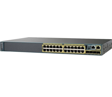 تصویر از سوئیچ سیسکو مدل WS-C2960 + 24PC-L استوک