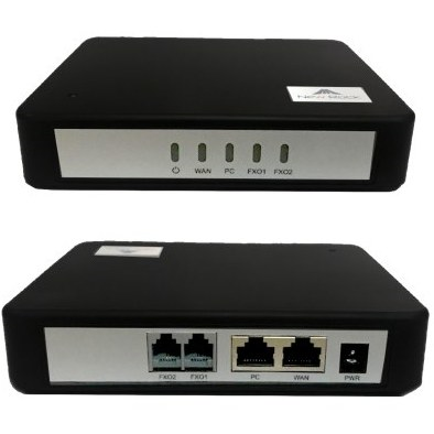 تصویر از گیت وی نیوراک مدل HX420G-2FXO