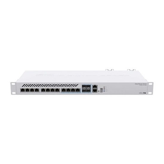 تصویر از سوئیچ میکروتیک مدل CRS312-4C+8XG-RM