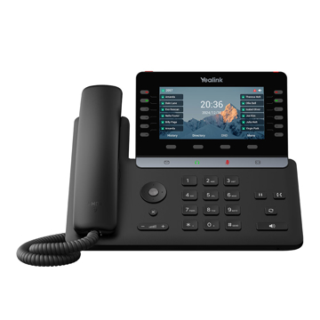 تصویر از تلفن تحت شبکه Yealink SIP-T85W