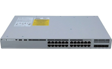 سوییچ سیسکو Cisco C9200L-24P-4X-E با ۲۴ پورت PoE و ۴ پورت آپلینک 10G