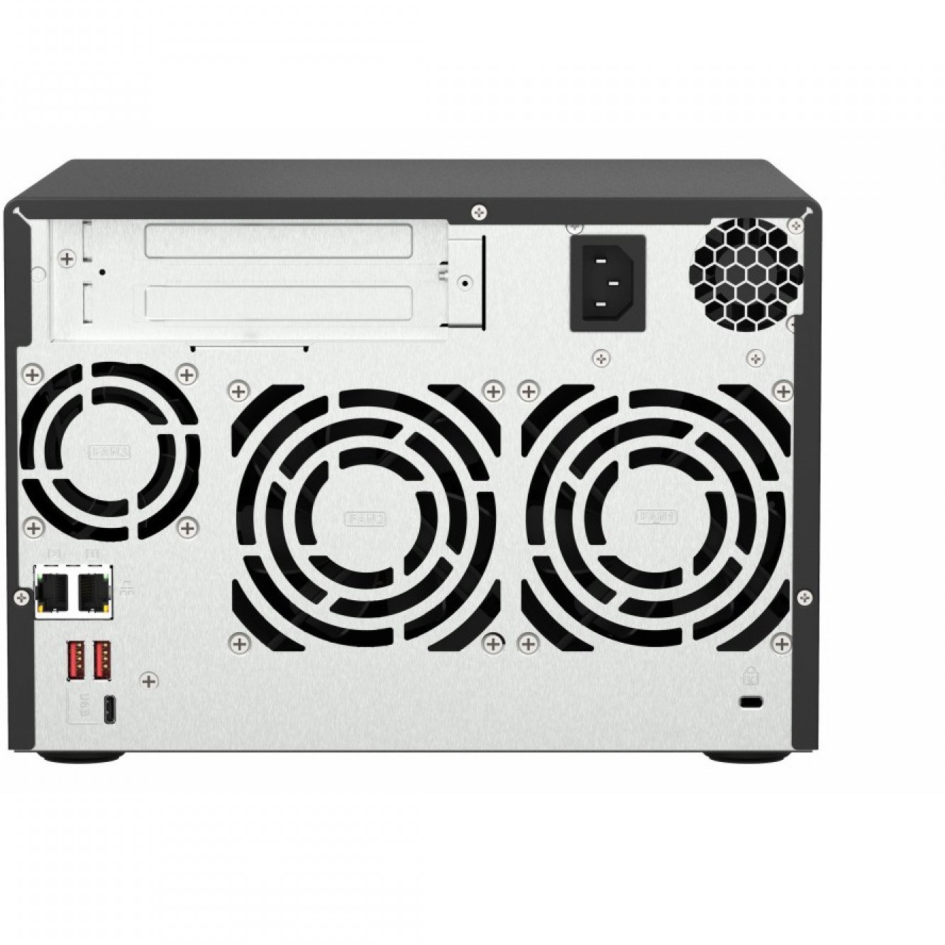 تصویر از ذخیره ساز تحت شبکه QNAP TS-673A-8G