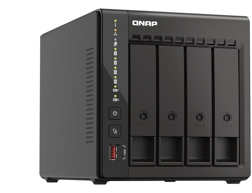 تصویر از ذخیره ساز کیونپ مدل QNAP TS-453E-8GB