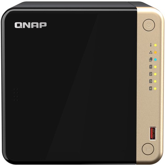 تصویر از ذخیره ساز تحت شبکه کیونپ مدل QNAP TS-464-8G