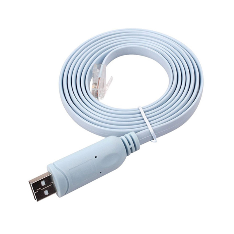 تصویر از کابل کنسول سیسکو Console Cable USB to RJ45