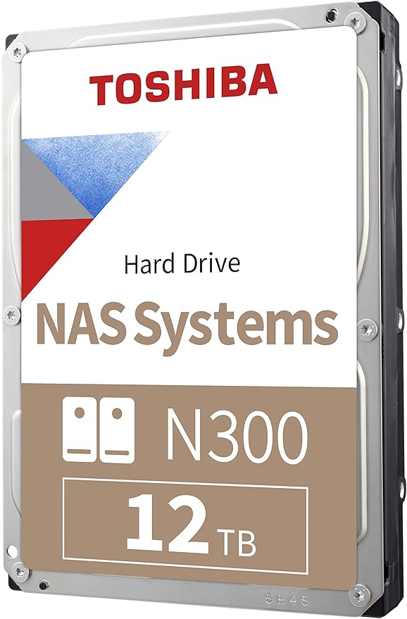 تصویر از Toshiba N300 12TB NAS 7200RPM SATA HDD (HDWG51C)